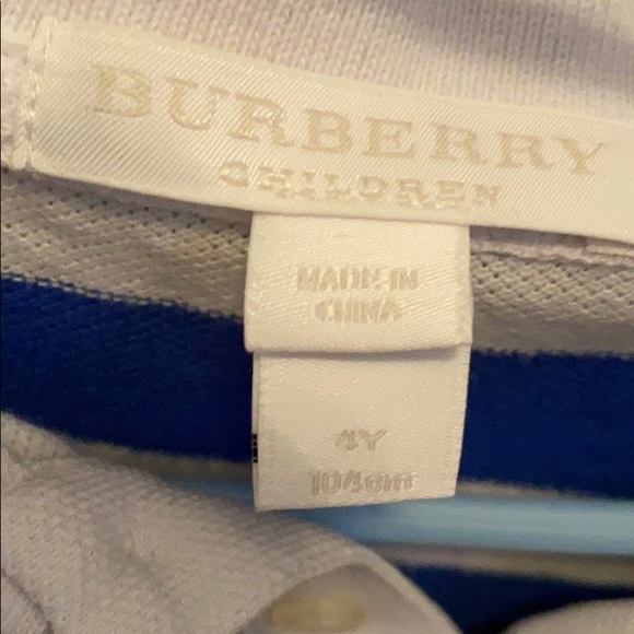Burberry toddlers polo - Picture 3 of 4